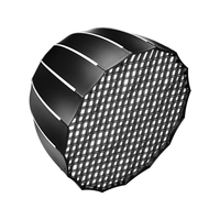 Installation rapide, Diffuseur parabolique universel Baorong 90 cm à large ouverture pour Softbox, Grille de diffuseur à large ouverture, Abat-jour pour photographie douce