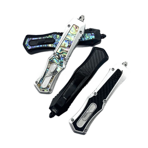 Cuchillo de bolsillo plegable Micro Tech, herramienta multifuncional portátil de alta dureza para defensa personal, hogar y exteriores - Product Image 4
