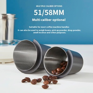 Taza Dosificadora de Café de 58/53/51 mm, Taza para Aromatizar para Máquina de Espresso, Resistente al Desgaste, de Acero Inoxidable, Envío Directo - Product Image 3