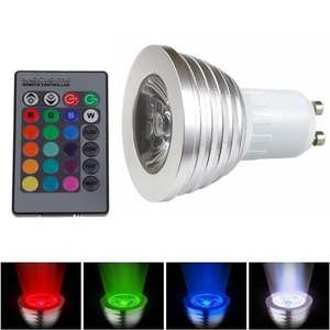 Bombillas <span class=keywords><strong>LED</strong></span> al por Mayor E27 OEM Iluminación <span class=keywords><strong>LED</strong></span> DMX 3w RGB <span class=keywords><strong>LED</strong></span> E27 con 16 <span class=keywords><strong>Colores</strong></span> Cambiantes Iluminación Exterior <span class=keywords><strong>LED</strong></span> - Product Image 5