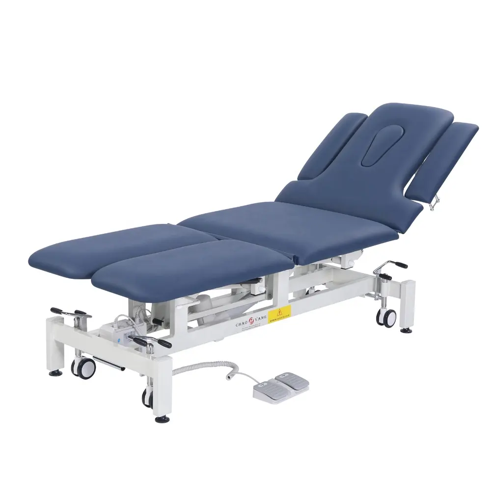 재활 장비 물리 치료 침대 전기 물리 치료 마사지 침대 웰빙 지압 휴대용 테이블