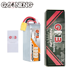 2023 tin tức gnb gaoneng HV 8000mAh 6S 22.8V 70C xt90 nối RC LiPo pin cho RC Xe Drone RC thuyền mềm gói - Product Image 6