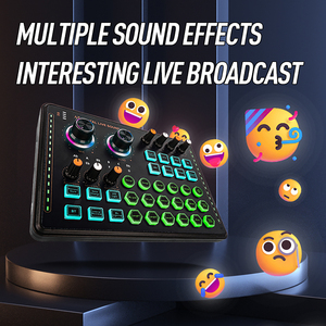 GAX-A8 Kỹ Thuật Số <span class=keywords><strong>Card</strong></span> Âm Thanh Trực Tiếp Hỗ Trợ 48V Âm Thanh Trực Tiếp USB Bên Ngoài Máy Tính Điện Thoại Di Động Hát Ghi Âm <span class=keywords><strong>Card</strong></span> Âm Thanh Mini Mixer - Product Image 5