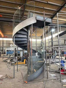 इनडोर और आउटडोर सीढ़ियाँ कस्टम घुमावदार सीढ़ी आसान डिय स्थापित - Product Image 4