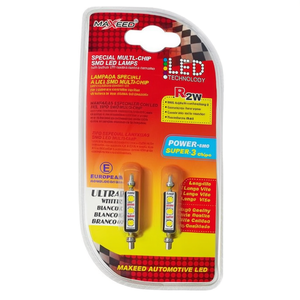 หลอดไฟ LED SMD Maxeed R2W แบบหลายชิปพร้อมตัวต้านทานสำหรับใช้ในยานยนต์ - Product Image 2