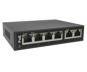 Ultra-Powerful 6-Port Fast <b>Ethernet</b> PoE <b>Switch</b> | 90W Per Port, High-Power PoE++ - Product Image 3