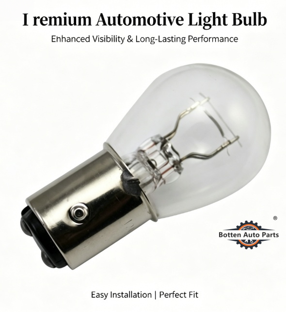 Huayi Motorcycle 12V Bayonet Bulb S25 P21W Auto Halogen Lamp Natural White Brake Light