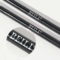 Pinceau correcteur pour fard à paupières à marque privée, logo personnalisé, petit pinceau plat de précision pour détails des yeux, outils de maquillage en gros