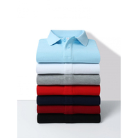 Polo à manches longues en coton 220G, couleur unie, col rabattu, broderie personnalisée avec logo OEM, prix d'usine