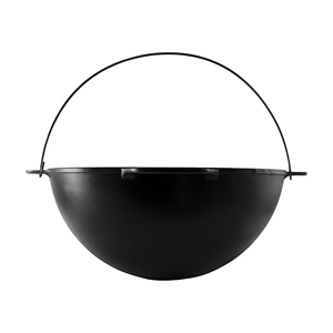 Cocotte asiatique <span class=keywords><strong>en</strong></span> <span class=keywords><strong>fonte</strong></span> avec couvercle grill - Poêle à frire 8 L - Kazan <span class=keywords><strong>en</strong></span> <span class=keywords><strong>fonte</strong></span> pré-culotté pour la cuisine <span class=keywords><strong>en</strong></span> camping - Product Image 2