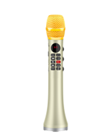 LCJ L-699 20W Microphone dynamique professionnel mini pour téléphone portable avec fonction d'enregistrement