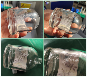 3 Wát 5 Wát UV Laser Máy Bé Silicone Placemat Tấm UV Máy In Ấn Silicone Núm Vú Bé Thủy Tinh Chai UV Laser Engraver - Product Image 4