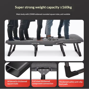 <span class=keywords><strong>Lit</strong></span> de camping pliable, idéal pour les voyages en voiture et en camping-car, lits pliants portables et compacts, gain de place, sans assemblage, <span class=keywords><strong>lit</strong></span> ergonomique, capacité de 400 lb - Product Image 3