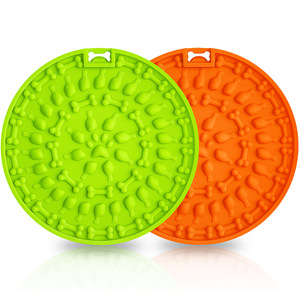 Promociones Calientes: Tapete de Silicona Duradero con Ventosas para Perros, para Alimentación Lenta y Lamedores - Product Image 1