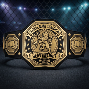 เข็มขัดแชมป์โลก MMA ศิลปะการต่อสู้แบบผสมผสาน  แบบกำหนดเองสำหรับนักสู้ชั้นยอด  ขนาดผู้ใหญ่  สำหรับชิงแชมป์ในแต่ละประเภท - Product Image 4