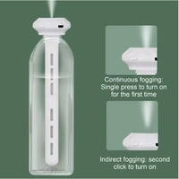 Humidificateur d'air USB silencieux pour la maison, le bureau et les voyages, diffuseur d'aromathérapie, purificateur portable à brume fraîche sans réservoir d'eau