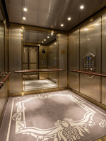 Maßgefertigter Aufzug-Teppich Luxus-Hotel-Lobby Aufzug-Bodenteppich Aufzug-Matte