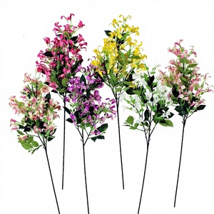 Branche de fleur de chèvrefeuille artificielle pour la décoration de la maison de mariage - Product Image 1