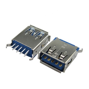 USB ชนิด A ตัวเชื่อม<span class=keywords><strong>3.0</strong></span>ตัวเมียผ่านรูแนวตั้ง DIP CF Express Type A - Product Image 2