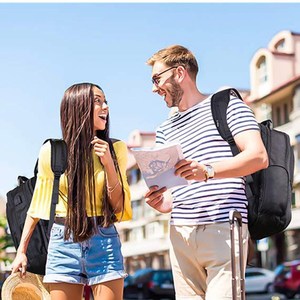 Mochila de Lona Personalizada para Portátil de 17 Pulgadas, Estilo Casual, Color Sólido, para Trabajo o Escuela - Product Image 5