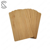 Cartes RFID en bois personnalisables imprimables Mifare 1k 13,56 MHz pour la gestion des présences et les applications professionnelles