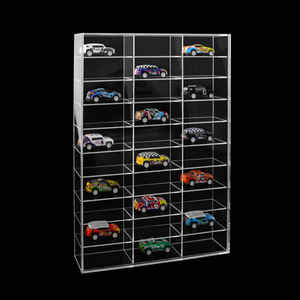 Espositore Promozionale Grande Personalizzato in Acrilico per Automodelli in Scala, Vetrina in Plexiglass da Parete o da Tavolo per Macchinine Giocattolo - Product Image 3