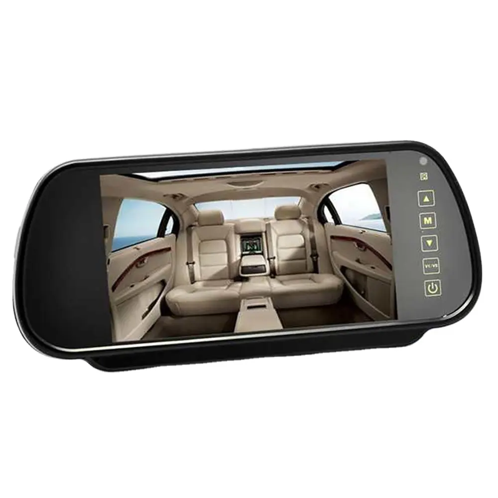 กล้องติดรถยนต์10 "Full HD,กล้องมองหลังแบบหน้าจอสัมผัสเลนส์คู่กระจกมองเห็นได้ในเวลากลางคืน