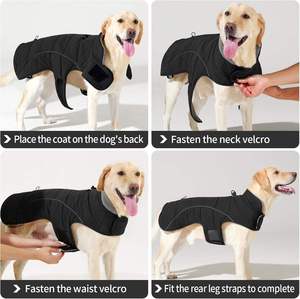 <span class=keywords><strong>2026</strong></span> Winter Wasserdichter Hundemantel Warme Fleecejacke Pullover mit Leinenloch Reflektierender D-Ring für Kleine Mittlere Große Hunde - Product Image 5