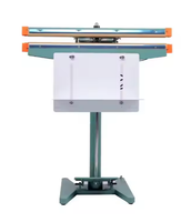 Machine de scellage thermique à pédale pour sacs en film plastique, simple ou double face, de qualité usine