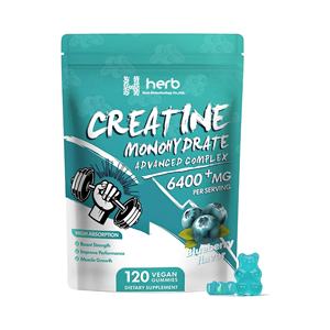 Créatine en gommes à marque privée OEM/ODM, croissance musculaire, créatine monohydrate en gommes, supplément énergétique en gommes à la créatine - Product Image 1