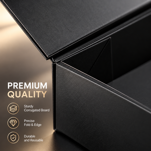 กล่องของขวัญแม่เหล็กพับได้ JeyBox พร้อมฟองน้ำเสริม บรรจุภัณฑ์กระดาษแข็งแบบกำหนดเองสำหรับถุงเท้าและร้านค้าออนไลน์ - Product Image 6