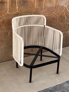 Juego de Muebles de Jardín Jodhpur Trends, Sillas de Mimbre Tejidas a Mano, Ecológicas, Resistentes al Agua, para Patio y Exteriores - Product Image 4