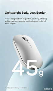 Mini Receptor USB MIJIA de 2.4GHz, Seguimiento Óptico de 1000 DPI, Ambidiestro, Compatible con PC, Mac, Ratón Inalámbrico Recargable para Portátil - Product Image 6