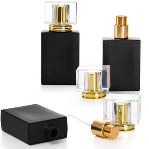 Botella de perfume de 30 ml, subenvasada en frasco de vidrio negro mate con tapón de rosca. - Product Image 4