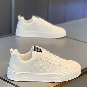 Zapatillas Deportivas de Hombre con Suela Gruesa, Estilo Casual, para Verano e Invierno, Blancas, con Nuevo Diseño Transpirable - Product Image 3