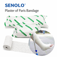 Pansement en plâtre de Moleskin, gaze de plâtre, pansement à séchage rapide pour fractures des bras et des jambes, bandage orthopédique en plâtre de Paris, bandage POP