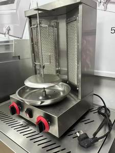 Parrilla de barbacoa eléctrica de 220V, rotación automática, Control de temperatura de parrilla independiente, <span class=keywords><strong>pollo</strong></span> asado de acero inoxidable 304 - Product Image 2