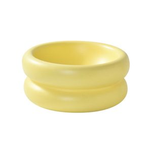 Mangkuk keramik hewan peliharaan bulat kustom grosir mangkuk tempat makan hewan peliharaan anjing kucing yang ditinggikan sesuai pesanan - Product Image 5