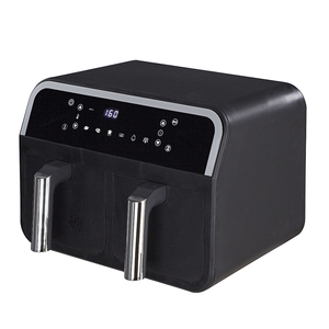 New Model Wholesale Multi-function Electric Digital Dual Air Fryer 8L 8 Litres with Double Basket without Oil