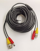 Câble de caméra de vidéosurveillance Mini RG59 Siamois Secrituy BNC + DC Premade