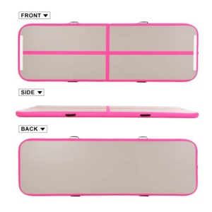 Tapis Airtrack Portable Personnalisable en Gros <span class=keywords><strong>4m</strong></span> <span class=keywords><strong>x</strong></span> <span class=keywords><strong>2m</strong></span> <span class=keywords><strong>x</strong></span> 0.15m, Piste de Gymnastique Gonflable de 15cm d'Épaisseur avec Pompe - Product Image 4