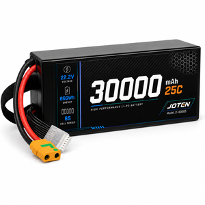 Batterie LiPo rechargeable haute capacité 30000mAh 6S 22.2V 25C pour drone agricole et de cartographie à longue portée, OEM ODM - Product Image 1