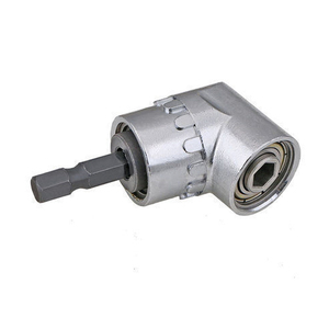 Adaptador de enchufe de ángulo recto de 105 grados, extensión de taladro de ángulo recto <span class=keywords><strong>para</strong></span> espacios reducidos, vástago hexagonal de 1/4 pulgadas, soporte de broca de tornillo <span class=keywords><strong>para</strong></span> paneles de yeso - Product Image 5