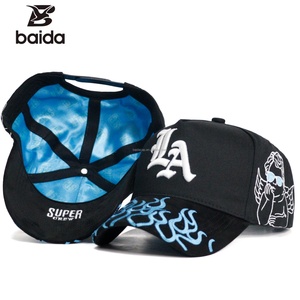 Gorra de Béisbol de 5 Paneles de Gamuza de Alta Calidad, con Logotipo Personalizado Bordado, Estilo Formal Americano, Tela Satinada - Product Image 2