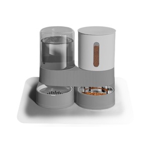 Distributeur automatique d'eau et de nourriture pour animaux, distributeur d'eau tout-en-un, gamelle pour chat, gamelle pour chien, grande capacité, transfrontalier - Product Image 5