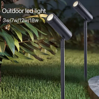 Lampes de jardin à LED Éclairage paysager à pointes Lampes de jardin à LED