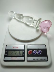 Liefde Toverstaf Kristal Anale Plug Roze Hart Butt <span class=keywords><strong>Dildo</strong></span> Seksspeeltjes Voor Vrouw Stick - Product Image 5