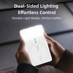 Có thể điều chỉnh Led Mini Pocket điện thoại ánh sáng hoàn chỉnh 3 màu điền vào ánh sáng di động hội nghị truyền hình tương thích từ Selfie ánh sáng - Product Image 4