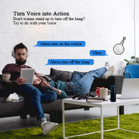 Tuya Smart Prise USB de voyage sans fil Application de téléphone WiFi intelligente et télécommande vocale fonctionnant avec Alexa pour Google Home