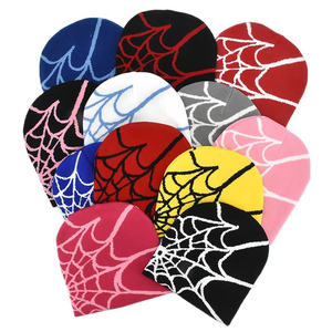 Bonnet Jacquard sans revers coloré personnalisé avec logo – Vente en gros - Product Image 1